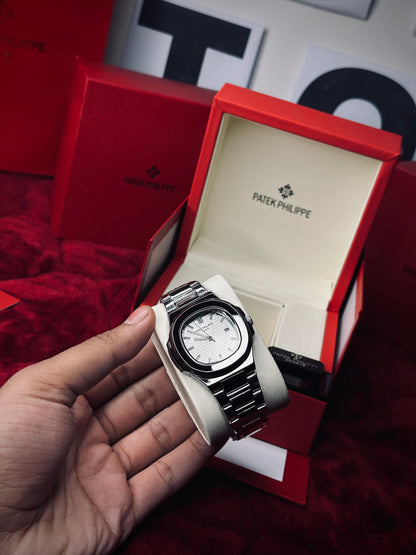 PATEK PHILLIPE  WHITE DIAL